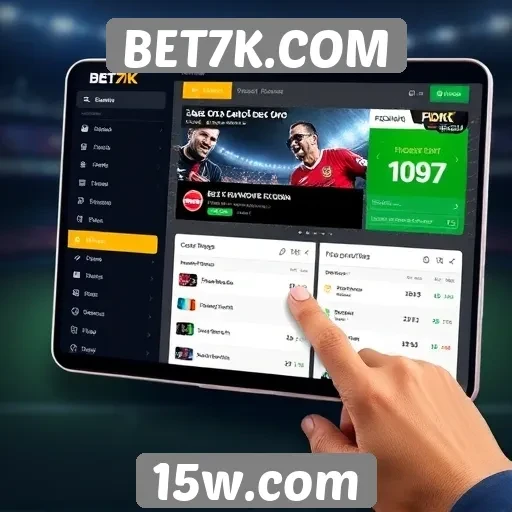 Explorando a interface do usuário no BET7K.COM